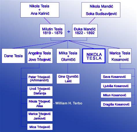 nikola tesla familie heute|Die Familie Tesla